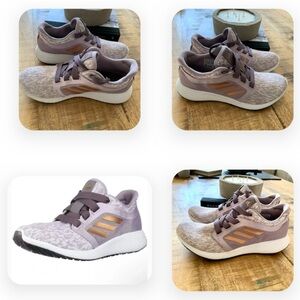 Adidas Women's Edge Lux 3 Running Shoe Soft Vision Copper metallic Vision Sz 7.5